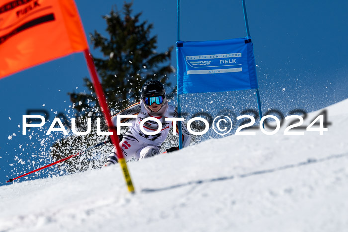 DSV ELK Schülercup Alpin U14 RS, 08.03.2024