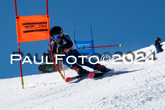 DSV ELK Schülercup Alpin U14 RS, 08.03.2024