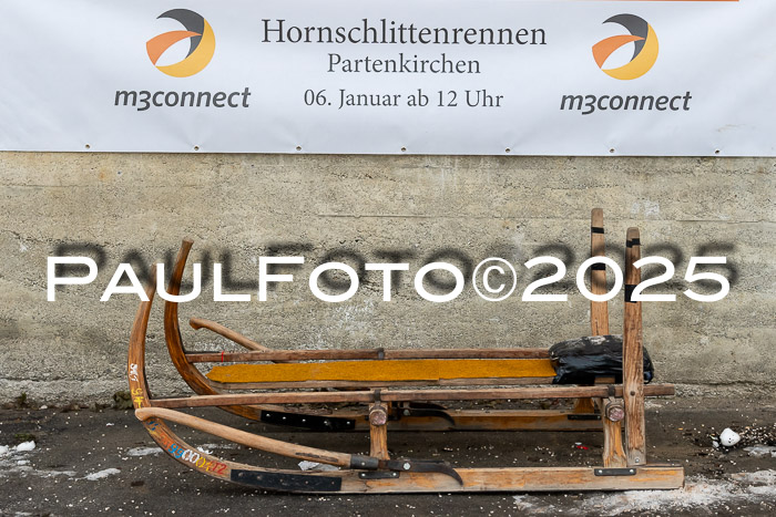 54. Hornschlittenrennen Partenkirchen, 06.01.2025