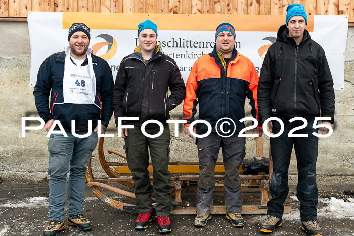 54. Hornschlittenrennen Partenkirchen, 06.01.2025