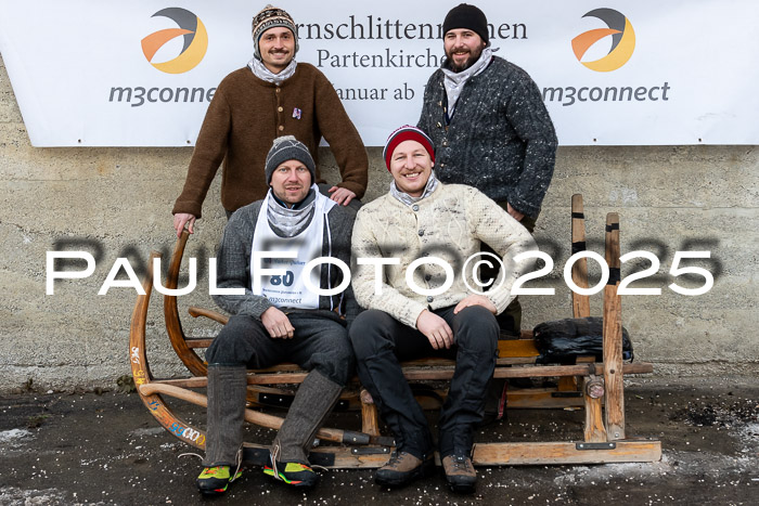 54. Hornschlittenrennen Partenkirchen, 06.01.2025