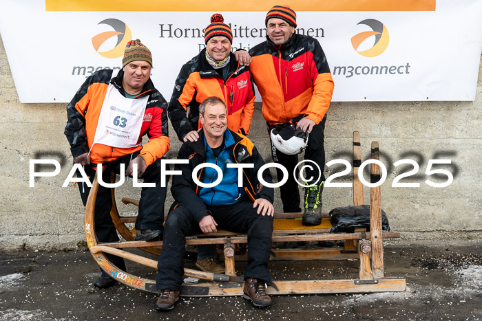 54. Hornschlittenrennen Partenkirchen, 06.01.2025