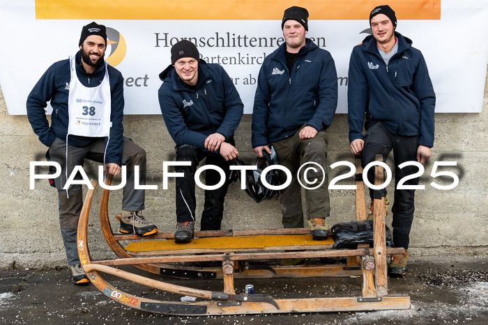 54. Hornschlittenrennen Partenkirchen, 06.01.2025