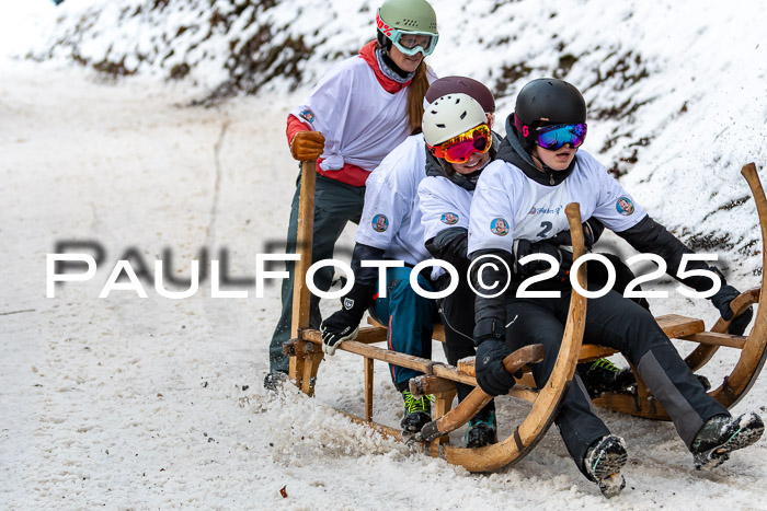 54. Hornschlittenrennen Partenkirchen, 06.01.2025