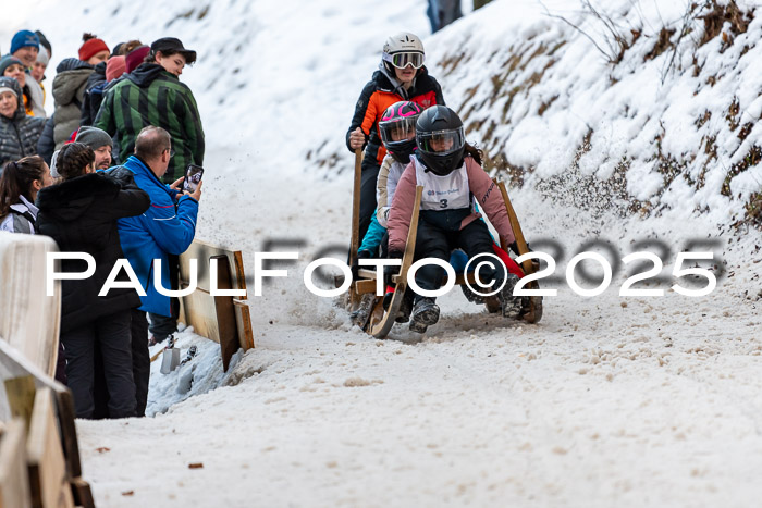 54. Hornschlittenrennen Partenkirchen, 06.01.2025