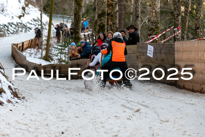 54. Hornschlittenrennen Partenkirchen, 06.01.2025