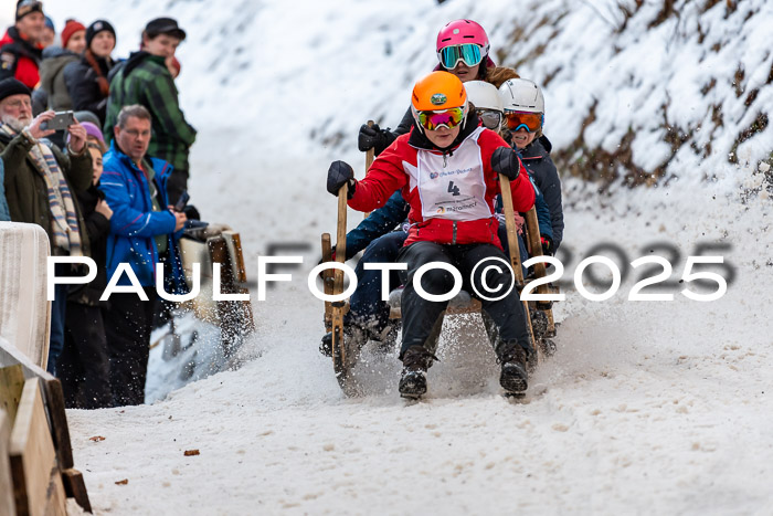 54. Hornschlittenrennen Partenkirchen, 06.01.2025