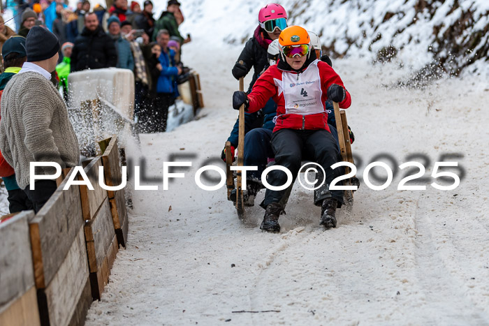 54. Hornschlittenrennen Partenkirchen, 06.01.2025