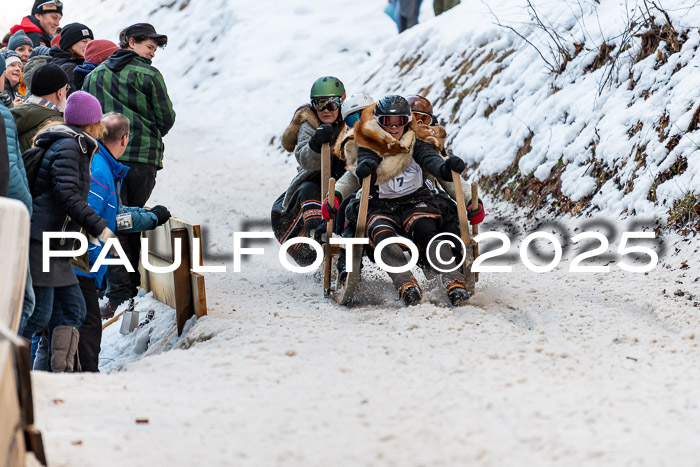 54. Hornschlittenrennen Partenkirchen, 06.01.2025