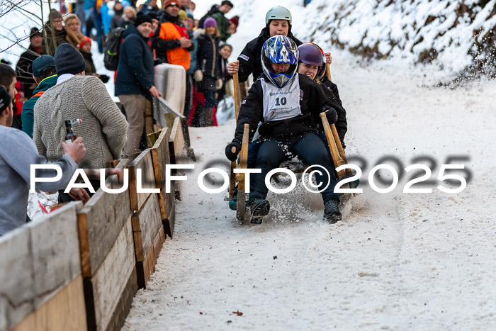 54. Hornschlittenrennen Partenkirchen, 06.01.2025