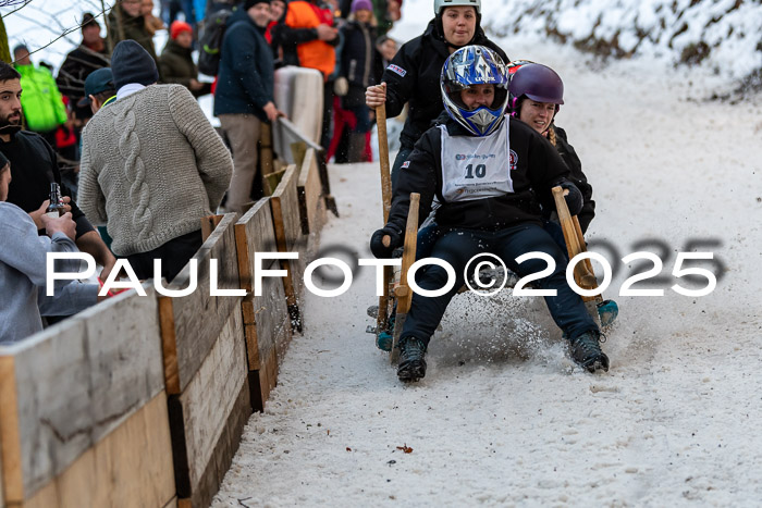 54. Hornschlittenrennen Partenkirchen, 06.01.2025