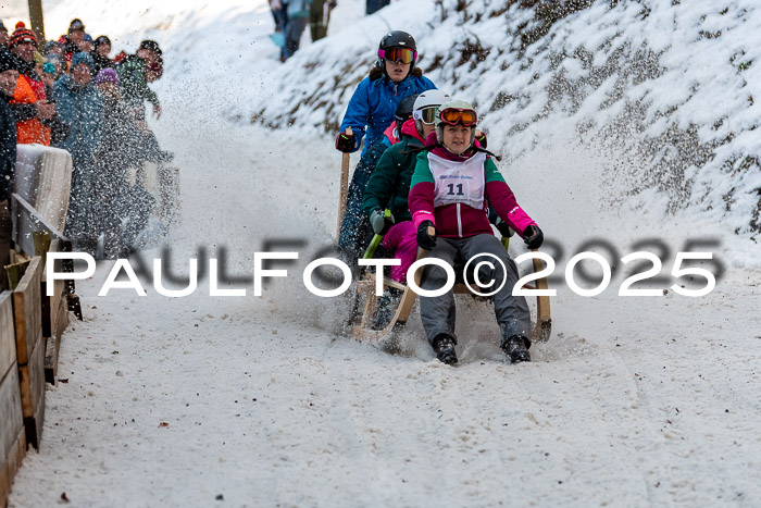 54. Hornschlittenrennen Partenkirchen, 06.01.2025