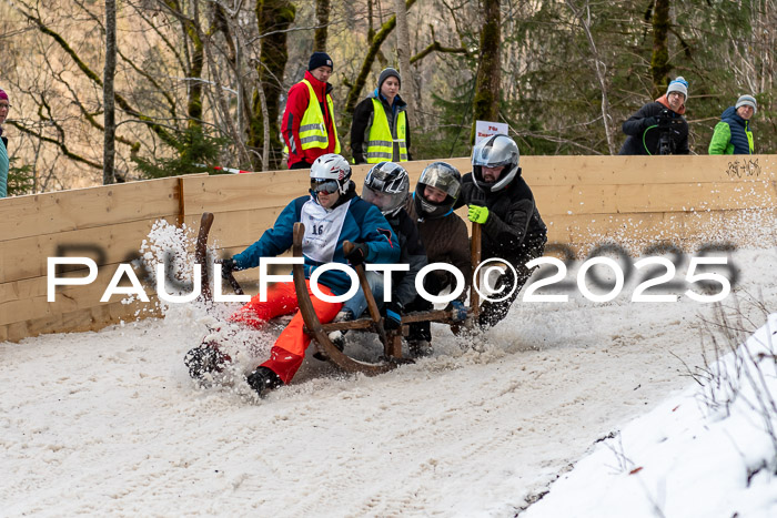 54. Hornschlittenrennen Partenkirchen, 06.01.2025