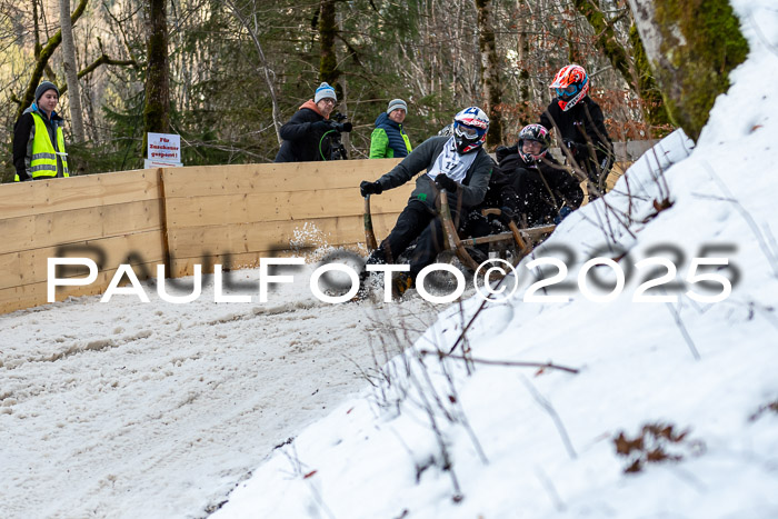 54. Hornschlittenrennen Partenkirchen, 06.01.2025