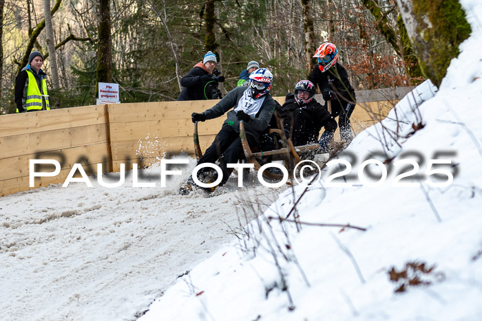 54. Hornschlittenrennen Partenkirchen, 06.01.2025