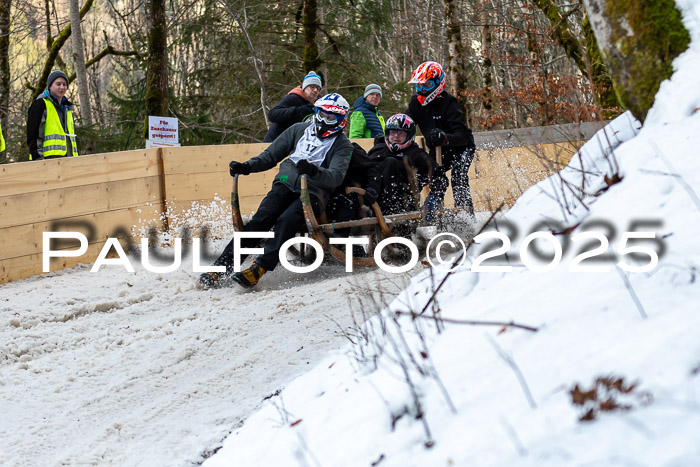 54. Hornschlittenrennen Partenkirchen, 06.01.2025