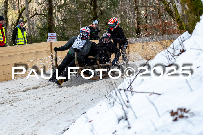 54. Hornschlittenrennen Partenkirchen, 06.01.2025