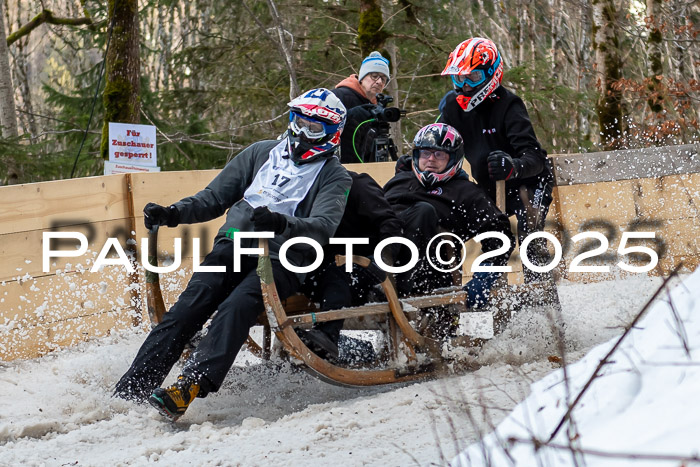 54. Hornschlittenrennen Partenkirchen, 06.01.2025