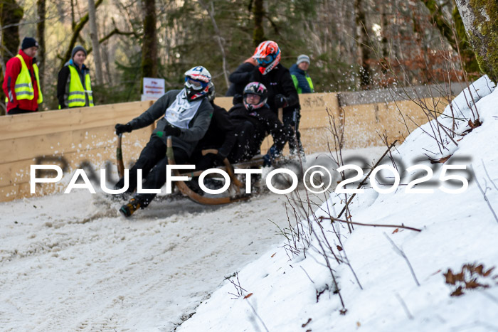 54. Hornschlittenrennen Partenkirchen, 06.01.2025