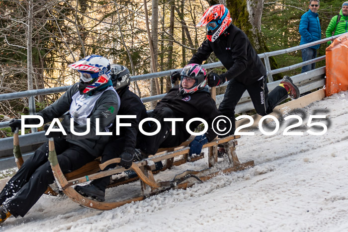 54. Hornschlittenrennen Partenkirchen, 06.01.2025