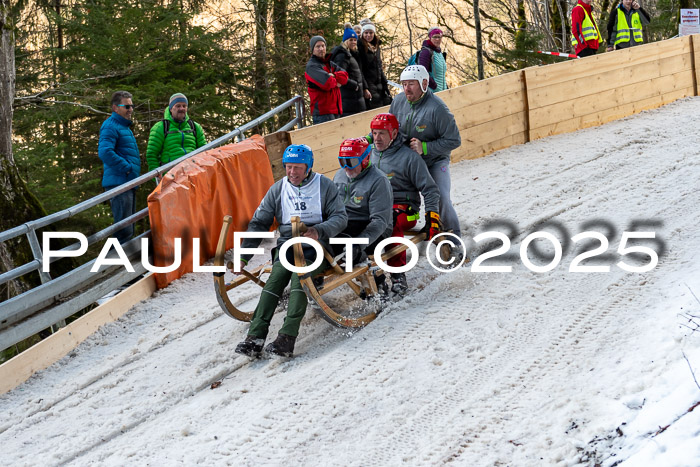 54. Hornschlittenrennen Partenkirchen, 06.01.2025