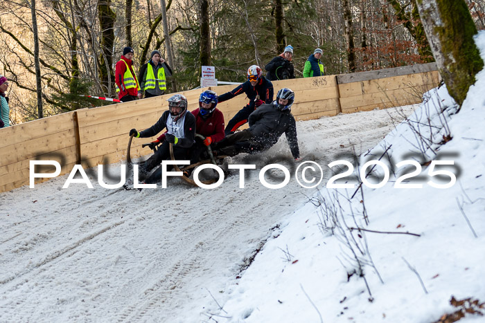 54. Hornschlittenrennen Partenkirchen, 06.01.2025