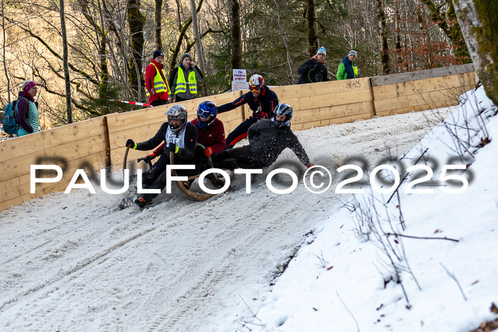 54. Hornschlittenrennen Partenkirchen, 06.01.2025