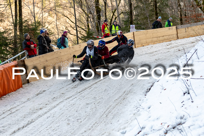 54. Hornschlittenrennen Partenkirchen, 06.01.2025