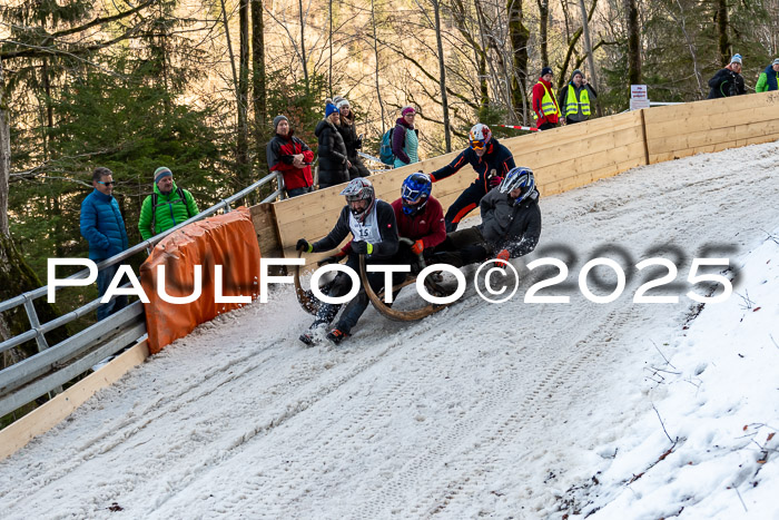 54. Hornschlittenrennen Partenkirchen, 06.01.2025