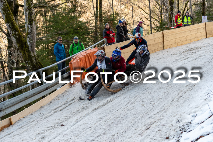 54. Hornschlittenrennen Partenkirchen, 06.01.2025