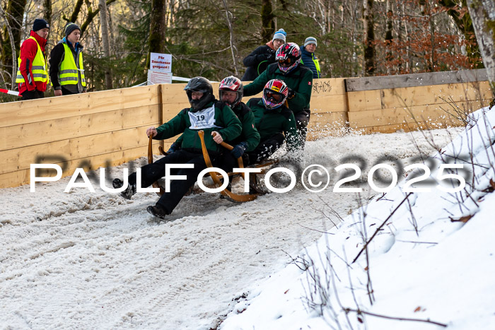 54. Hornschlittenrennen Partenkirchen, 06.01.2025