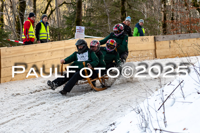 54. Hornschlittenrennen Partenkirchen, 06.01.2025