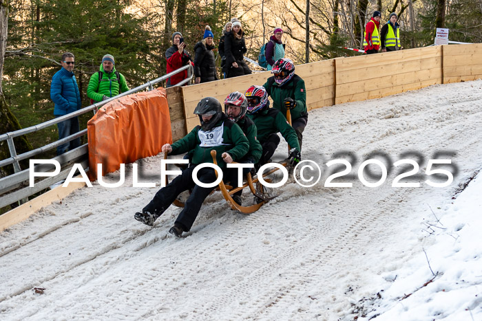 54. Hornschlittenrennen Partenkirchen, 06.01.2025