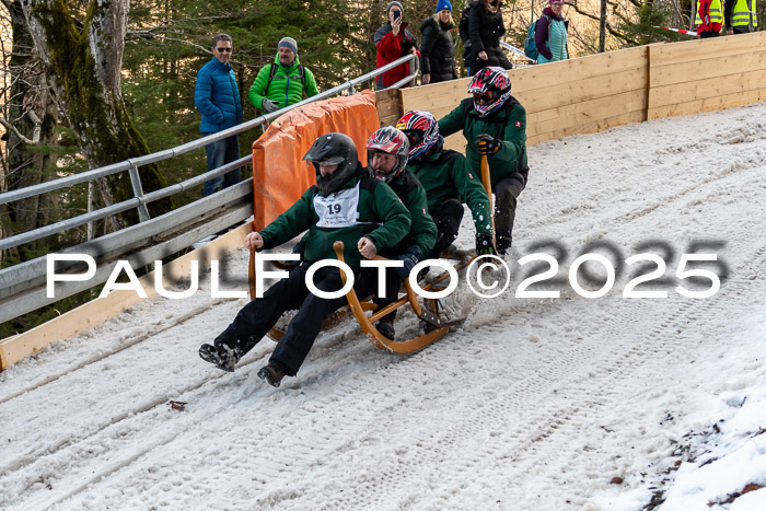 54. Hornschlittenrennen Partenkirchen, 06.01.2025