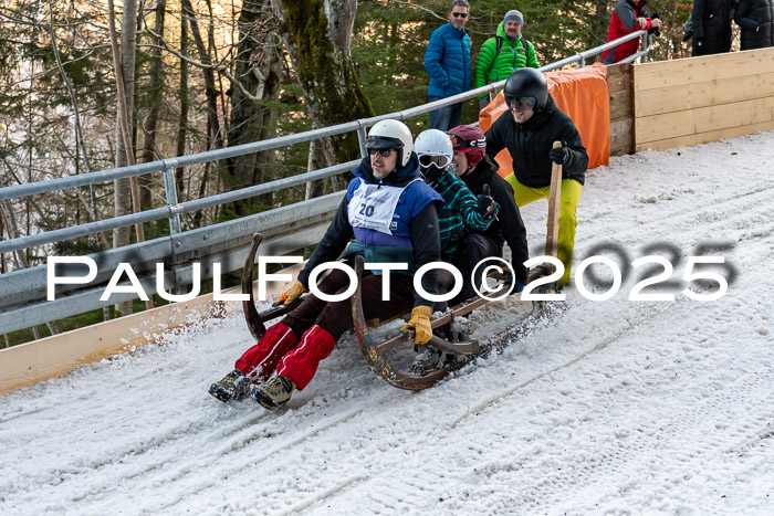 54. Hornschlittenrennen Partenkirchen, 06.01.2025