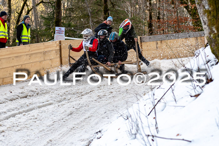 54. Hornschlittenrennen Partenkirchen, 06.01.2025