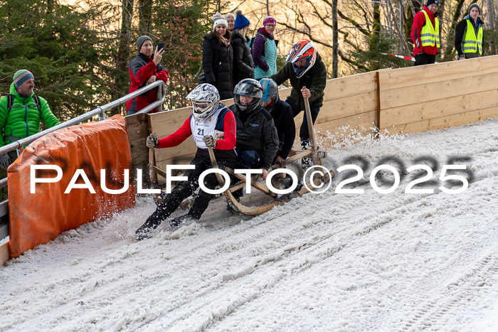 54. Hornschlittenrennen Partenkirchen, 06.01.2025