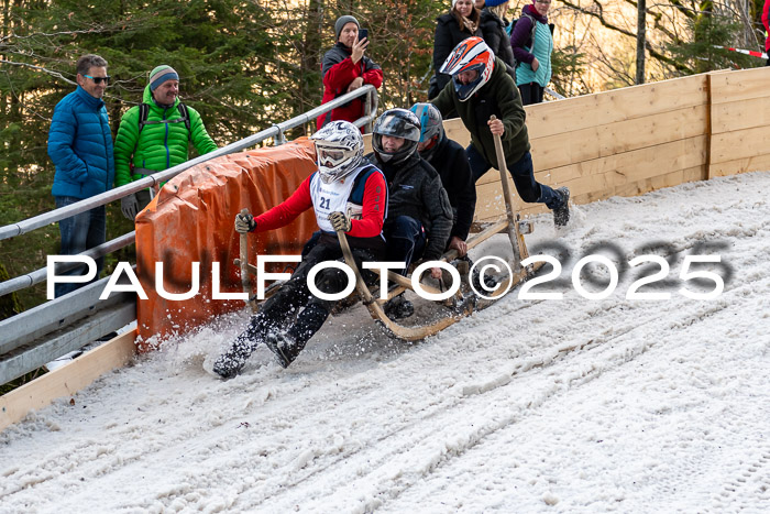 54. Hornschlittenrennen Partenkirchen, 06.01.2025