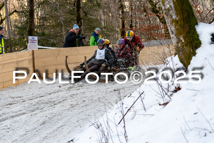 54. Hornschlittenrennen Partenkirchen, 06.01.2025