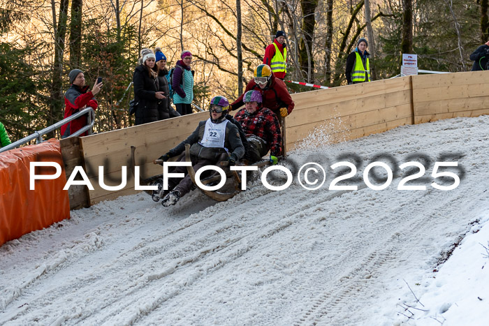 54. Hornschlittenrennen Partenkirchen, 06.01.2025