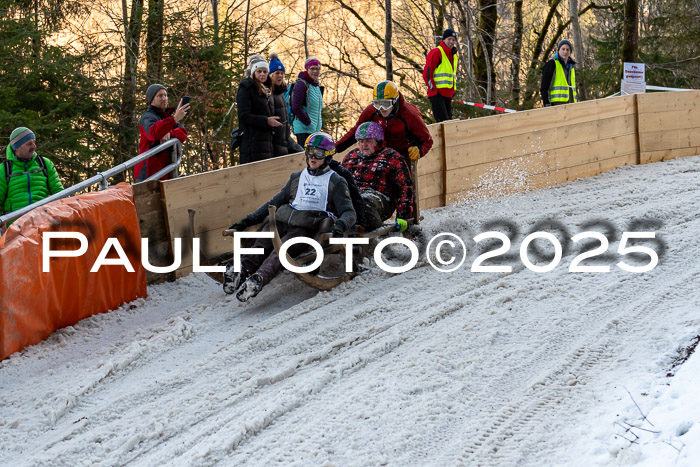 54. Hornschlittenrennen Partenkirchen, 06.01.2025