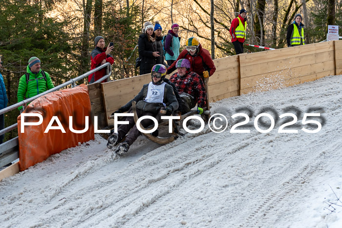 54. Hornschlittenrennen Partenkirchen, 06.01.2025