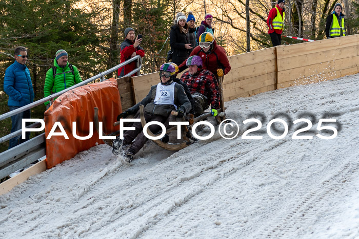 54. Hornschlittenrennen Partenkirchen, 06.01.2025