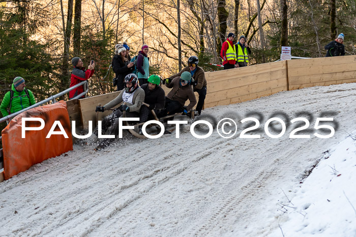 54. Hornschlittenrennen Partenkirchen, 06.01.2025