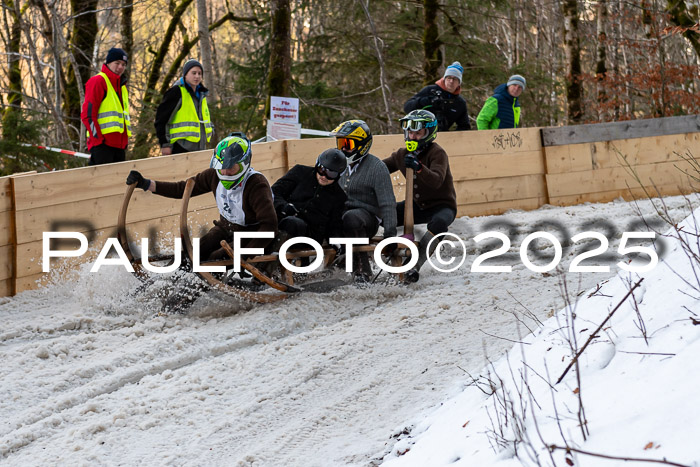 54. Hornschlittenrennen Partenkirchen, 06.01.2025