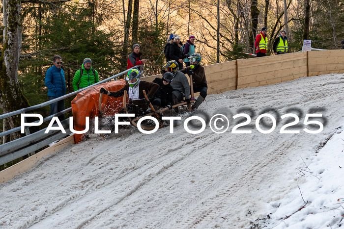 54. Hornschlittenrennen Partenkirchen, 06.01.2025