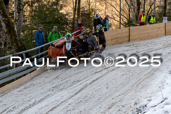 54. Hornschlittenrennen Partenkirchen, 06.01.2025