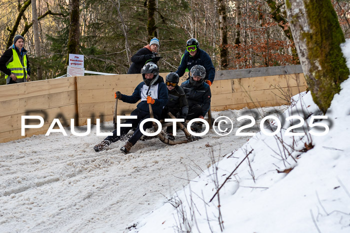 54. Hornschlittenrennen Partenkirchen, 06.01.2025