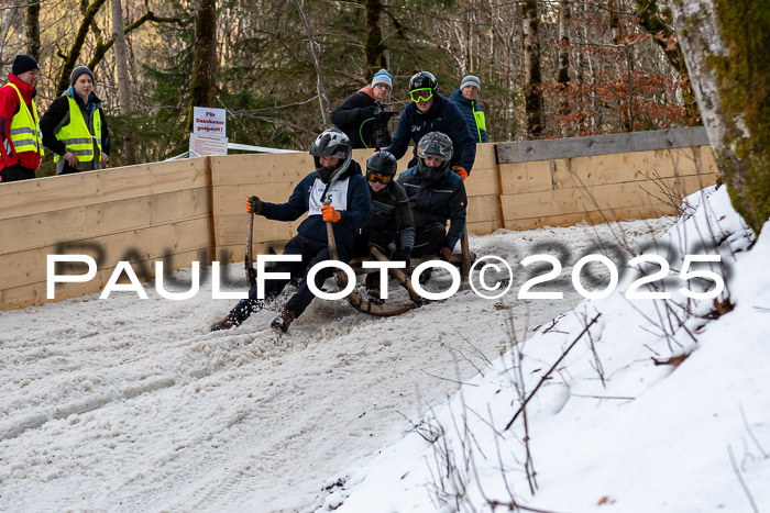 54. Hornschlittenrennen Partenkirchen, 06.01.2025