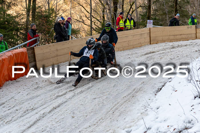 54. Hornschlittenrennen Partenkirchen, 06.01.2025